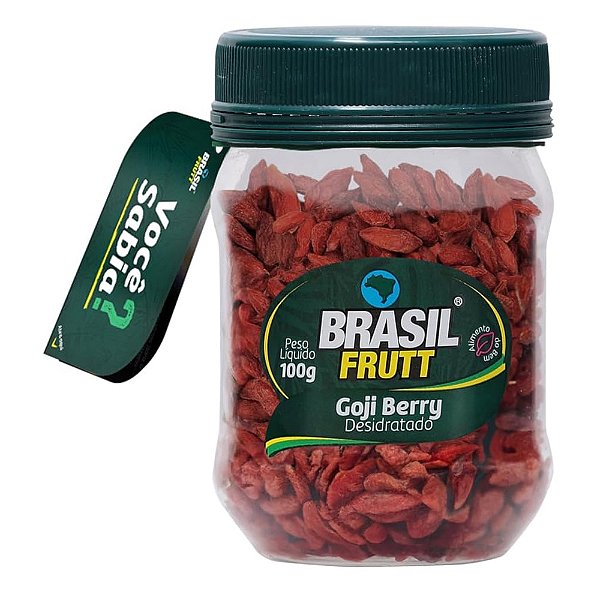 Goji Berry Desidratado 100g - Brasil Frutt