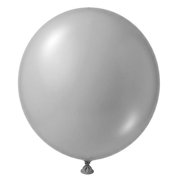 Balão 5 Cinza 50un - Regina
