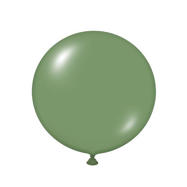 Balão 5 Verde Eucalipto 50un - Regina