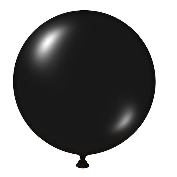 Balão 9 Preto 50un - Regina