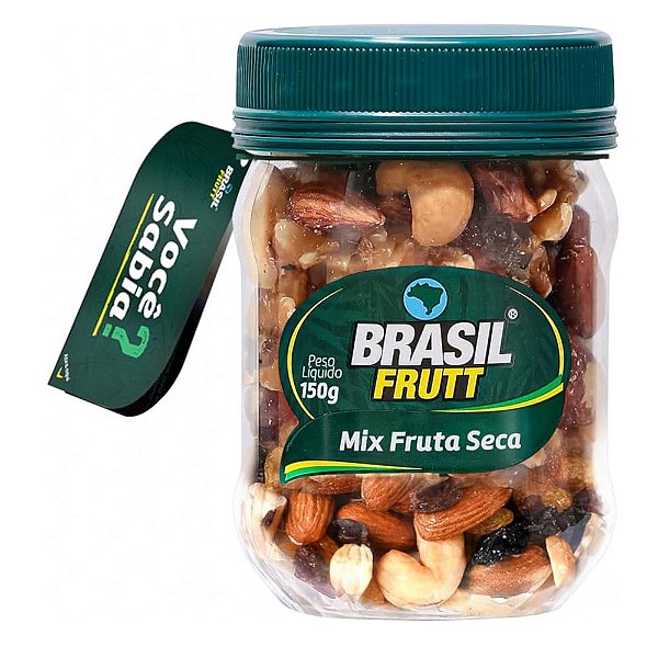 Mix Fruta Seca 150g - Brasil Frutt