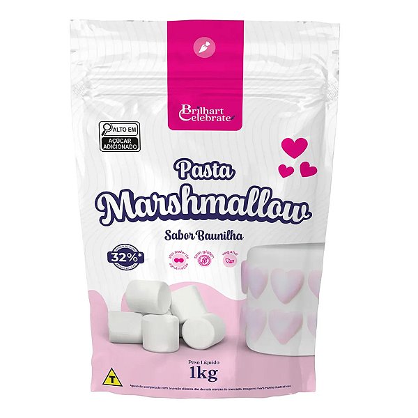 Pasta Marshmallow 1kg - Brilhart