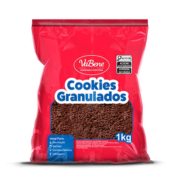 Cookies Granulados Chocolate 1kg - Vabene