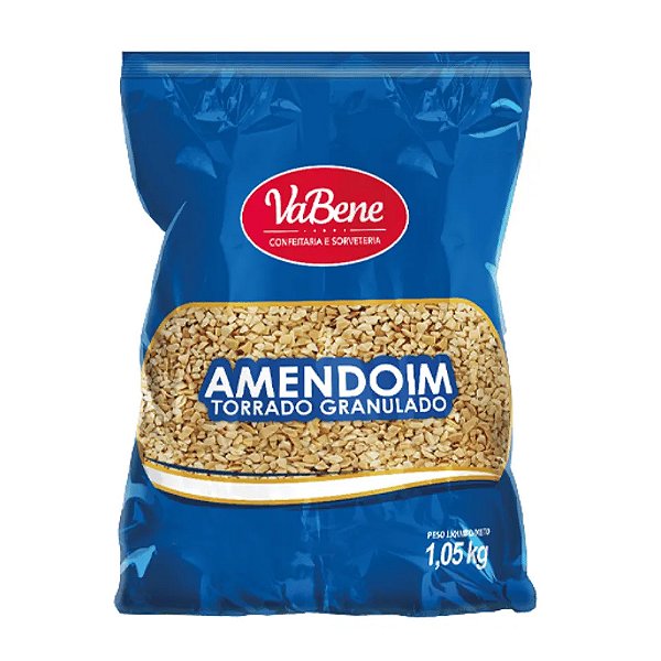 Amendoim Torrado Granulado 1,05kg - Vabene