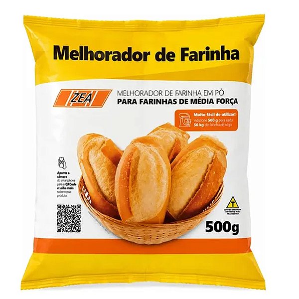 Melhorador de Farinha ZEA 500g - Emulzint