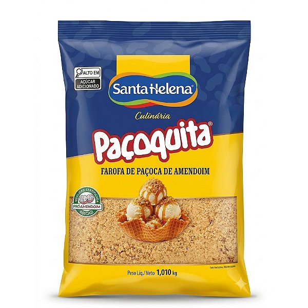 Farofa Paçoquita 1,01kg - Santa Helena