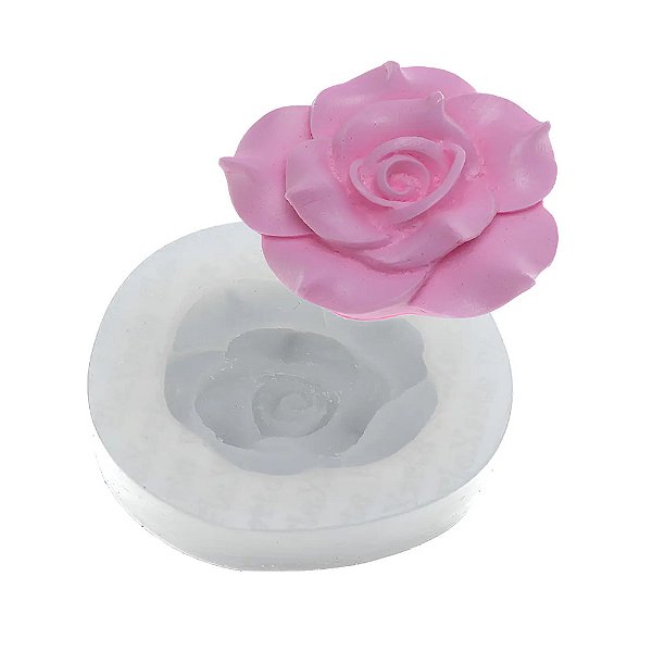 Molde de Silicone Rosa Daenerys 37 - Flexarte