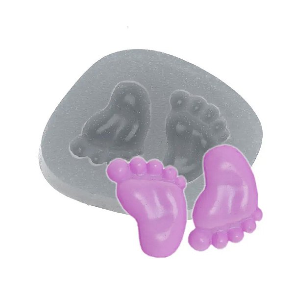 Molde de Silicone Pezinhos 198 - Flexarte