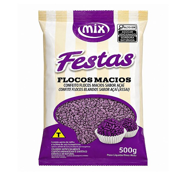 Flocos Macios Açaí 500g - Mix