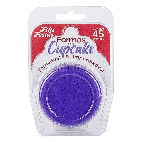 Forma Cupcake Lilás 45un - Flip