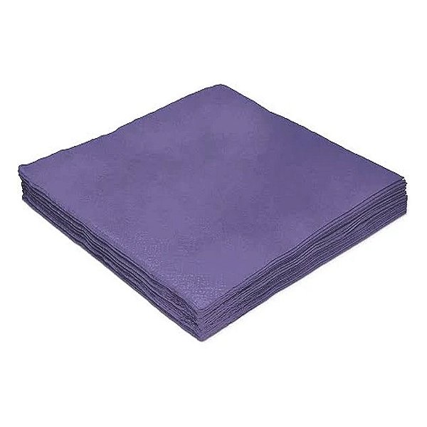 Guardanapo Roxo 24x24cm 20un - Silver