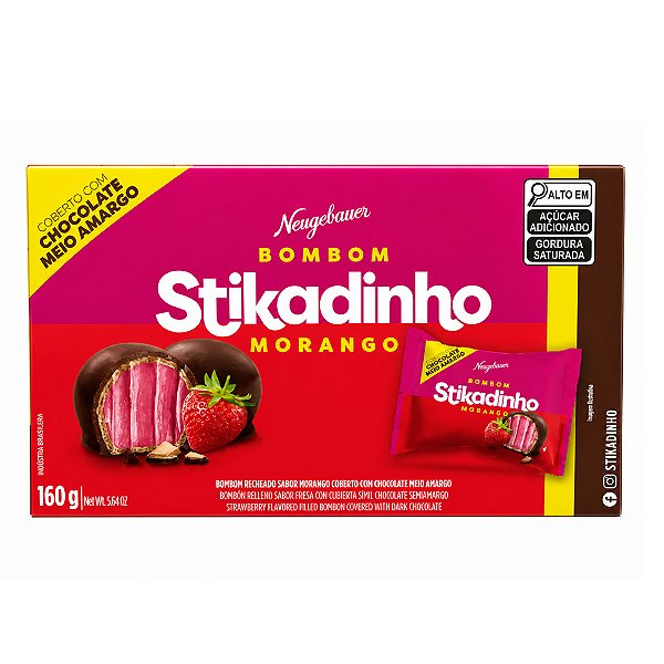 Bombom Stikadinho 160g - Neugebauer