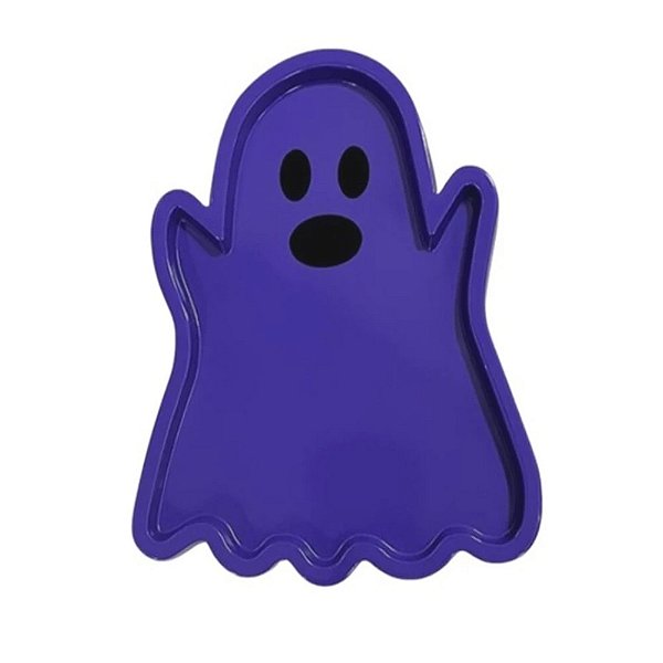 Bandeja Fantasminha Roxo 23cm - Festplastik