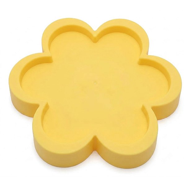 Bandeja Floratta Amarelo 25cm - Festplastik