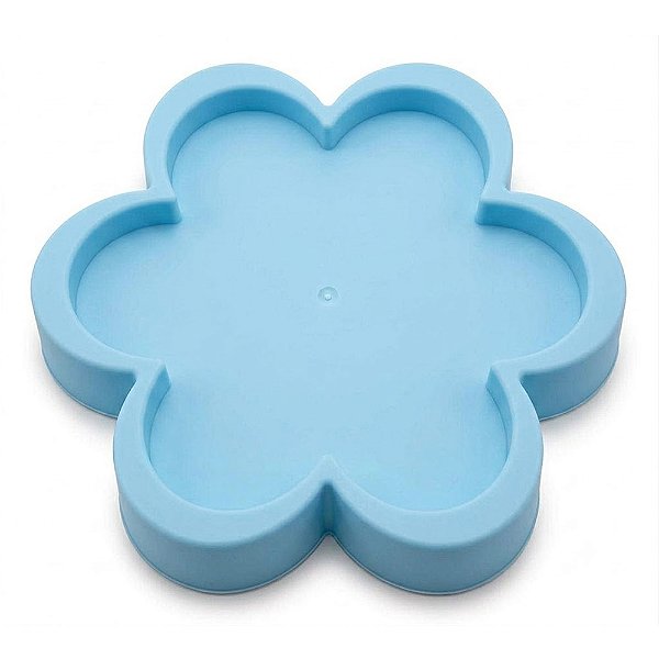 Bandeja Floratta Azul Claro 25cm - Festplastik