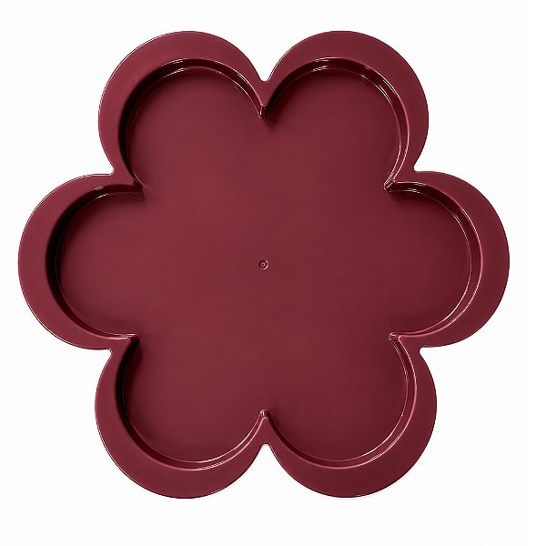 Bandeja Floratta Marsala 25cm - Festplastik