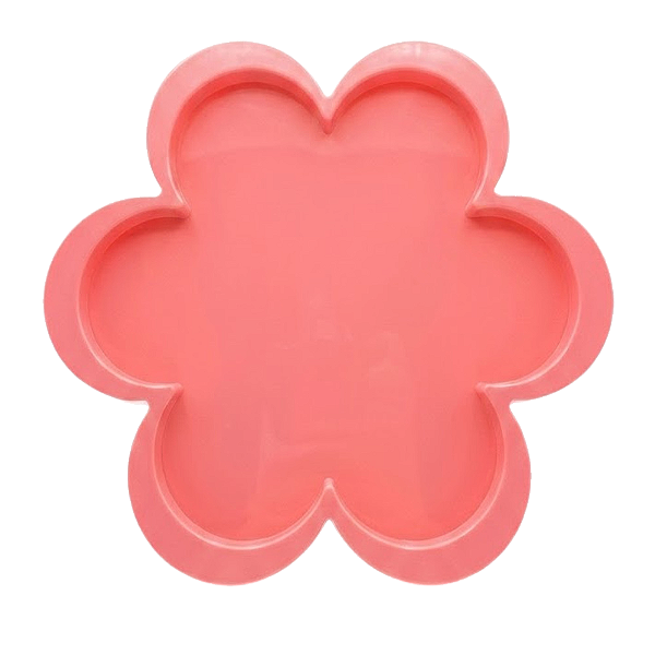 Bandeja Floratta Rosa Goiaba 25cm - Festplastik