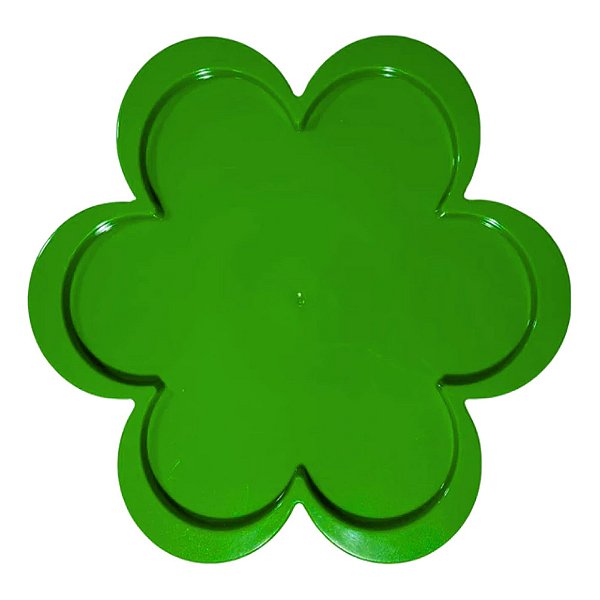 Bandeja Floratta Verde Bandeira 25cm - Festplastik
