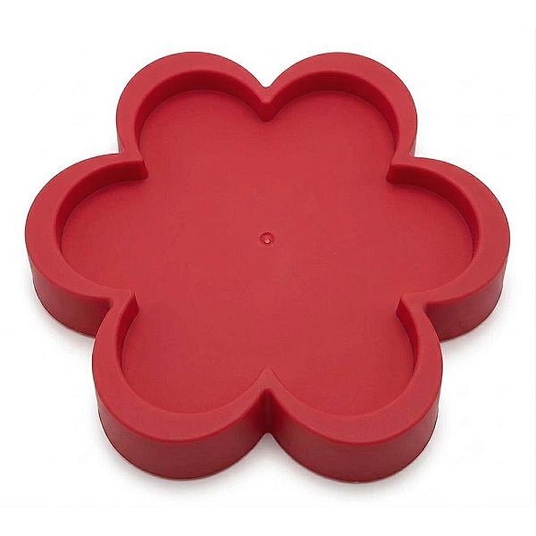 Bandeja Floratta Vermelho 25cm - Festplastik