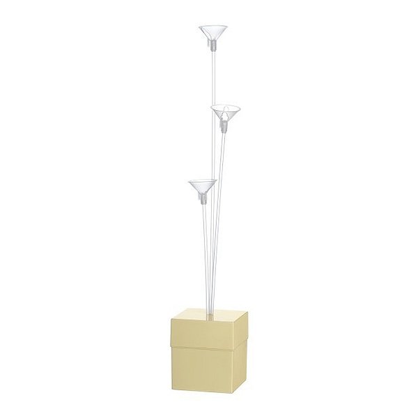 Suporte Para Balão Dourado 3 Hastes - Festplastik