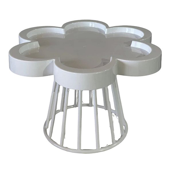 Boleira Floratta Branco 25cm - Festplastik