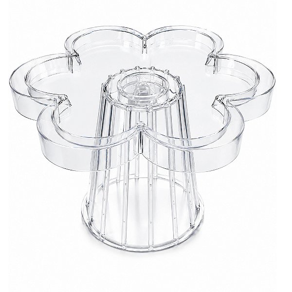 Boleira Floratta Cristal 25cm - Festplastik