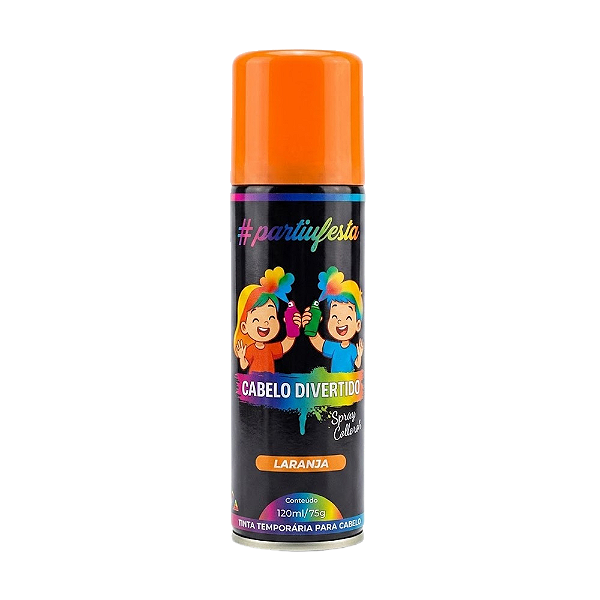 Tinta Para Cabelo Laranja 120ml - Partiu Festa