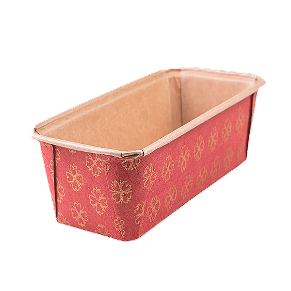 Forma Plumpy Eco M Kraft Vermelha Sem Tampa 250g 5un - Ultrafest