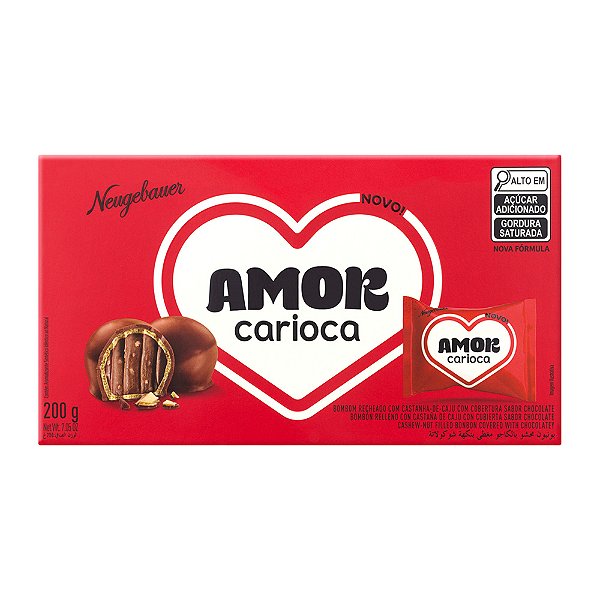 Bombom Amor Carioca 200g - Neugebauer