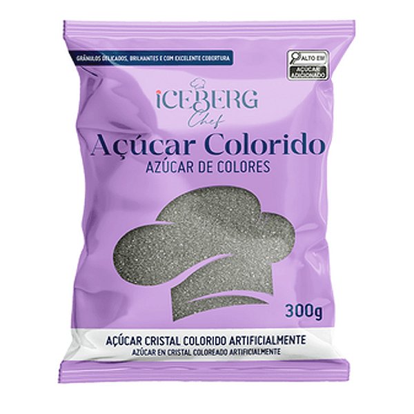 Açúcar Prateado 300g - Iceberg