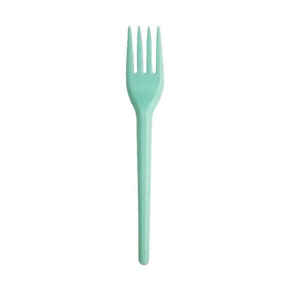 Garfo Sobremesa Verde Candy 50un - Trik Trik
