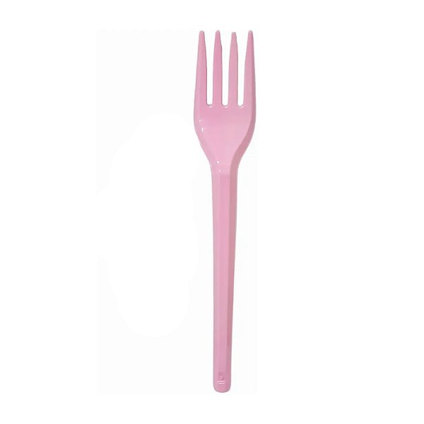 Garfo Sobremesa Rosa Candy 50un - Trik Trik