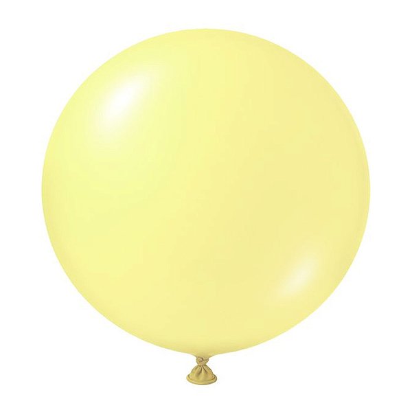 Balão 12 Amarelo Candy 25un - Regina