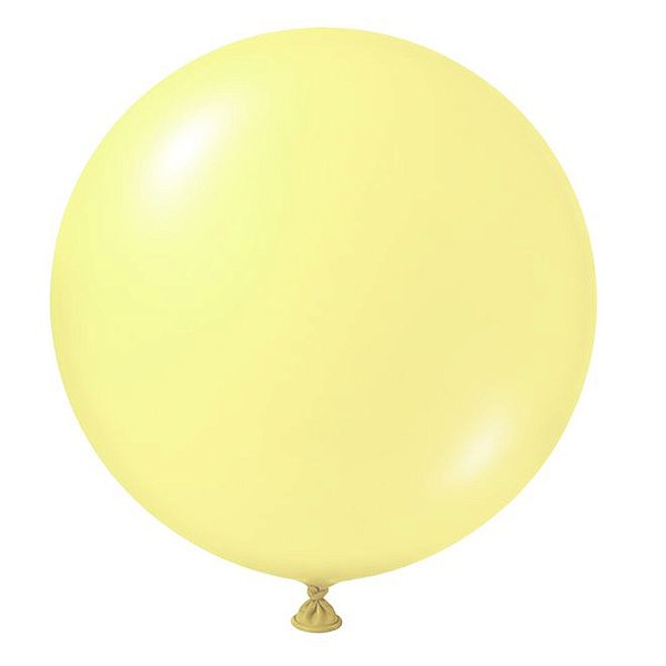 Balão 9 Amarelo Candy 25un - Regina