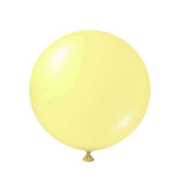Balão 5 Amarelo Candy 25un - Regina