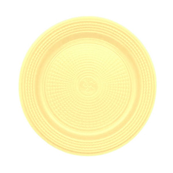 Prato Amarelo Candy 15cm 10un - Trik Trik