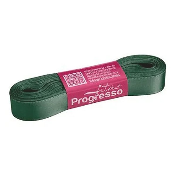 Fita Cetim Número 3 Verde Oliva 10m - Progresso