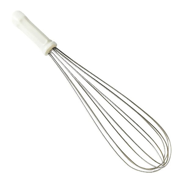 Batedor Tipo Pera Branco 35cm - Solrac