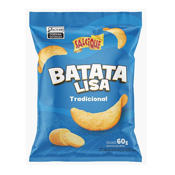 Batata Lisa 60g - Salcique