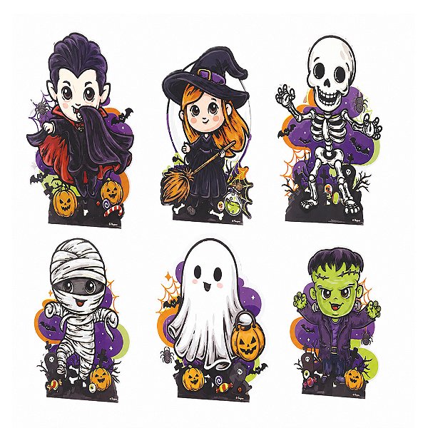 Decoração de Mesa Halloween Infantil - Regina
