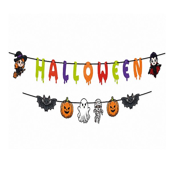 Faixa Halloween Infantil - Regina
