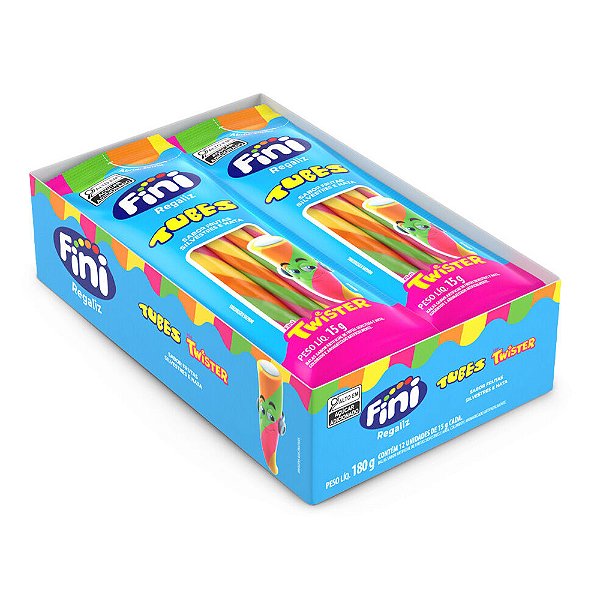 Fini Tubes Twister 15g 12un - Fini