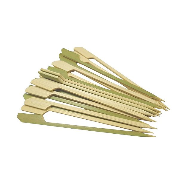 Palito Bambu Para Petiscos 18cm 20un - Silver