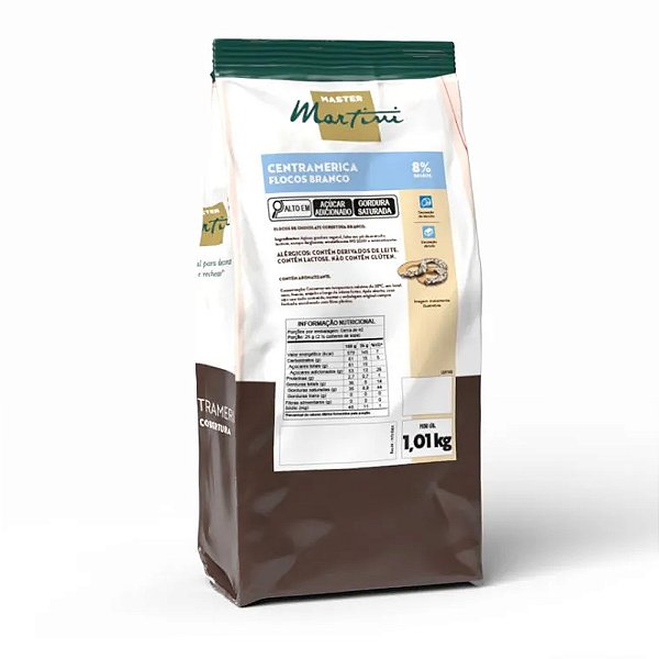 Flocos Branco 1,01kg - Master Martini