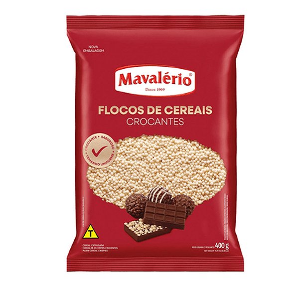 Flocos de Cereais Crocante 400g - Mavalério