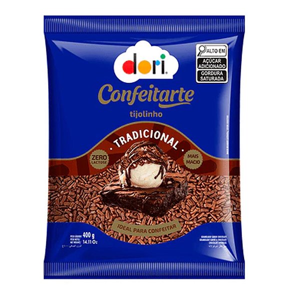 Granulado Gourmet Tijolinho 400g - Dori