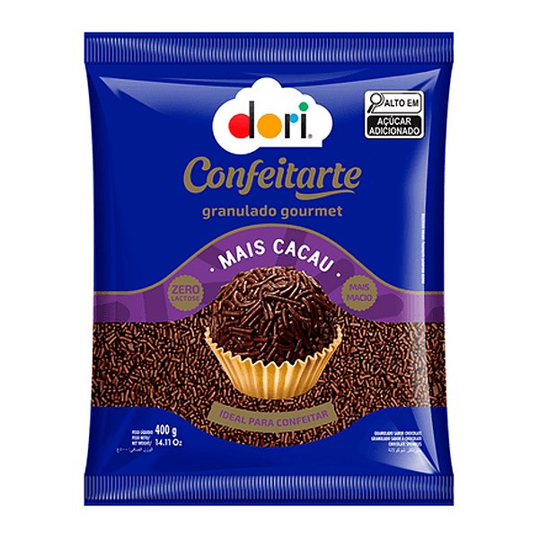 Granulado Gourmet Mais Cacau 400g - Dori
