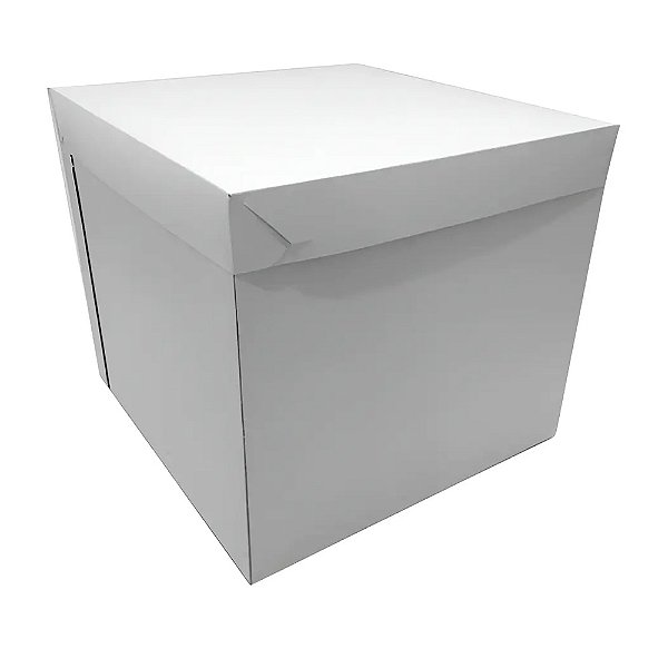 Caixa Bolo Quadrada 21x21x21cm 5un - Packaging