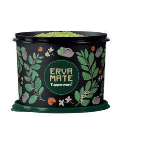 Tupperware Caixa Erva Mate Floral 900g