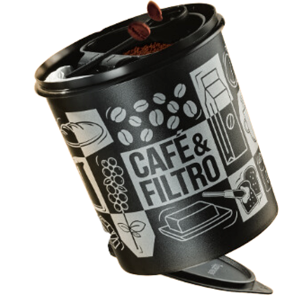 Tupperware Tupper Caixa Café e Filtro Pop Box - 500g